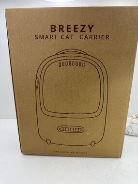 Breezy Smart Cat Carrier With Ventilation & Transparent Front Designed By Petkit